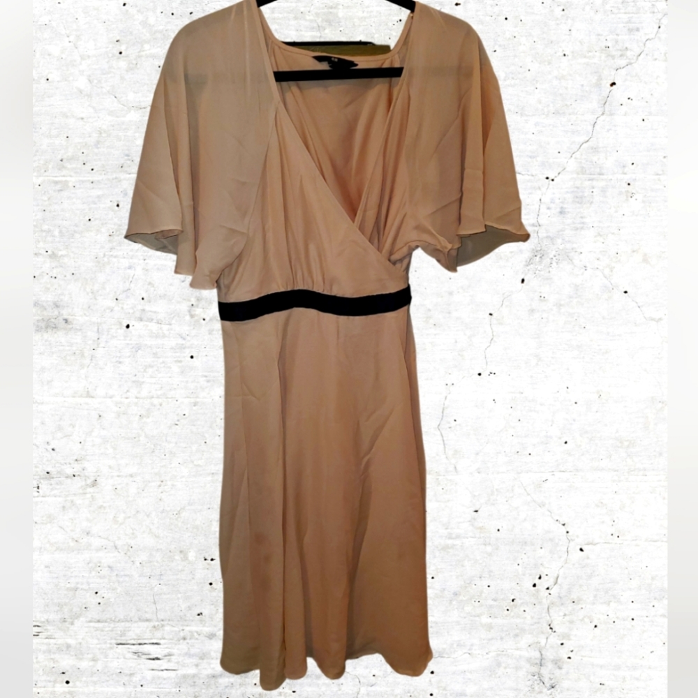 Blush Pink Wrap Dress H&M